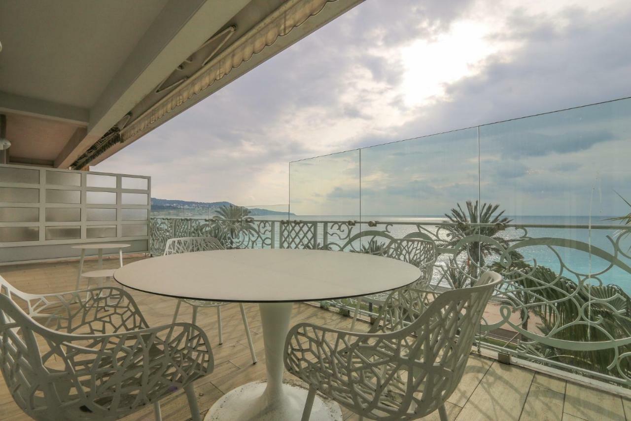 Seafront Modern Apartment Nice Luaran gambar